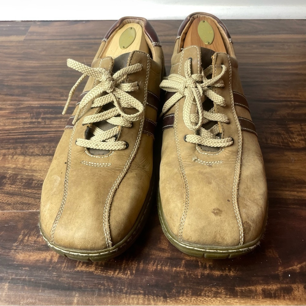 Skechers Brown Suede Textured Sole Men's Size 10 - Picture 3 of 13